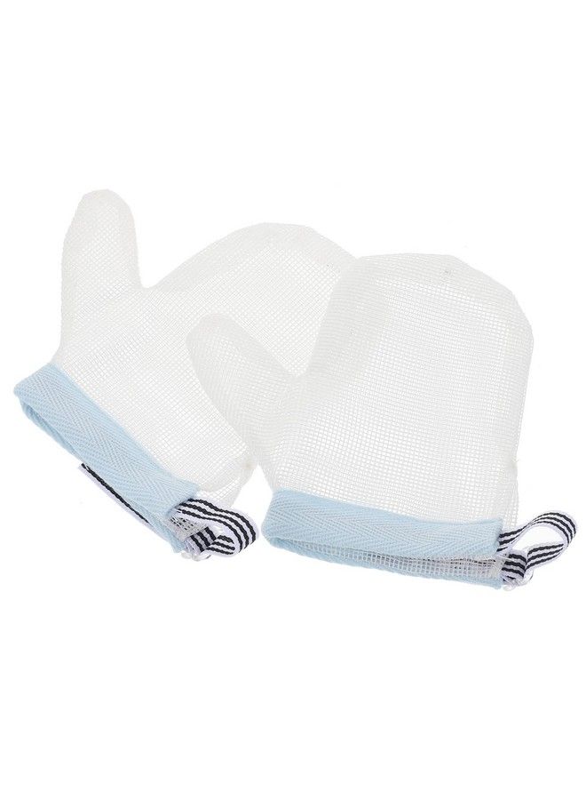 ULTNICE Baby Stop Thumb Sucking Finger Guard Breathable Mesh Baby Anti Sucking Gloves Anti Scratch Mittens Finger Sucking Glove - Image 1