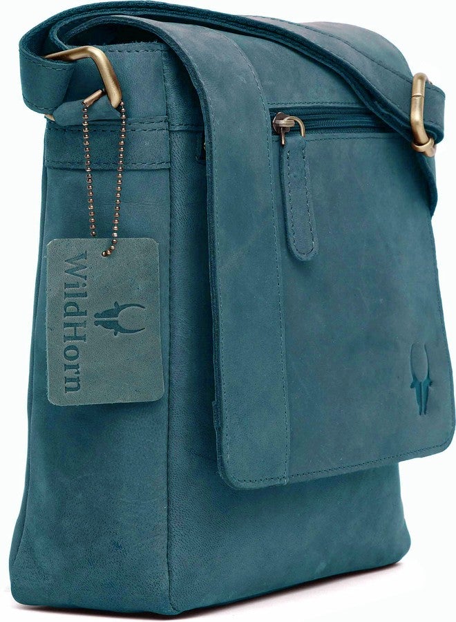 WildHorn Genuine Leather Side Bag for Men | Stylish, Spacious & Durable | Perfect for Daily Use & Travel | Adjustable Strap | 1-Year Warranty - Image 2