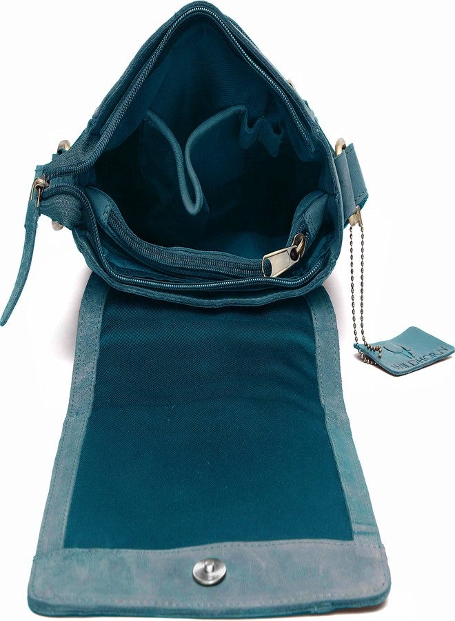 WildHorn Genuine Leather Side Bag for Men | Stylish, Spacious & Durable | Perfect for Daily Use & Travel | Adjustable Strap | 1-Year Warranty - Image 4