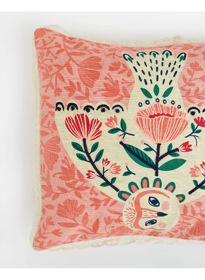 Chumbak Woodland Wonders 16" Cushion Covers Set