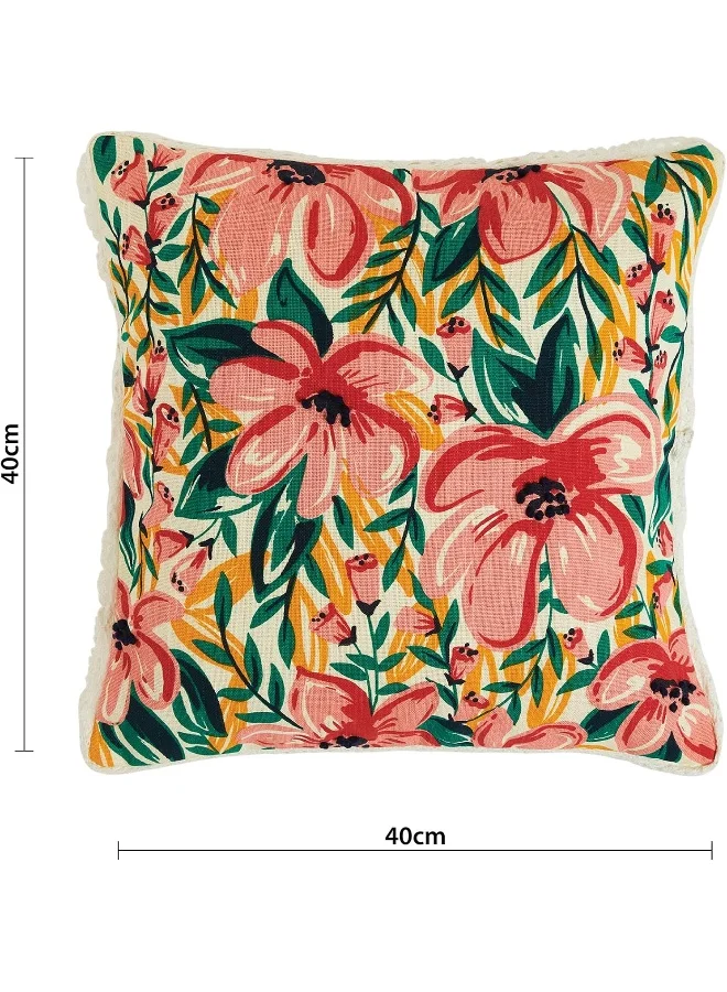 Chumbak Woodland Wonders 16" Cushion Covers Set