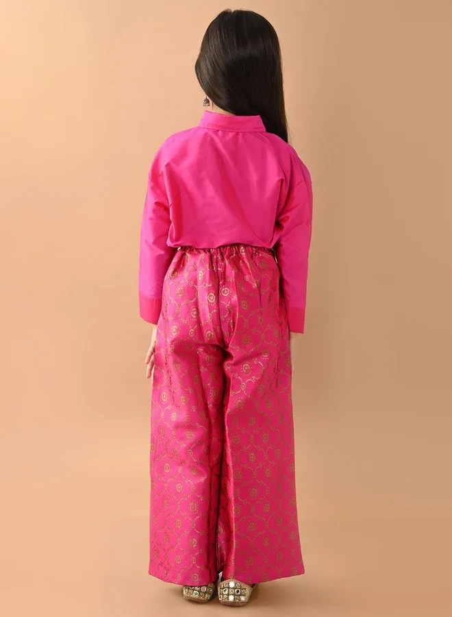LILPICKS Top Sharara Set