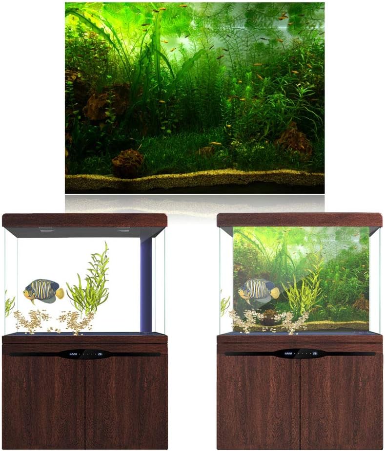 Fish Tank Background,Stunning Aquarium Backgrounds and Posters for Aquarium Decor,Nice Fish Tank Decoration Paper,Enduring,Waterproof,Self Adhesive,and Non Fading Design (122 * 46cm) - Image 5