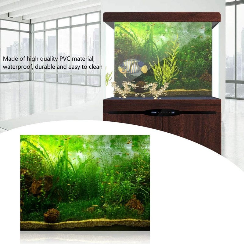 Fish Tank Background,Stunning Aquarium Backgrounds and Posters for Aquarium Decor,Nice Fish Tank Decoration Paper,Enduring,Waterproof,Self Adhesive,and Non Fading Design (122 * 46cm) - Image 3