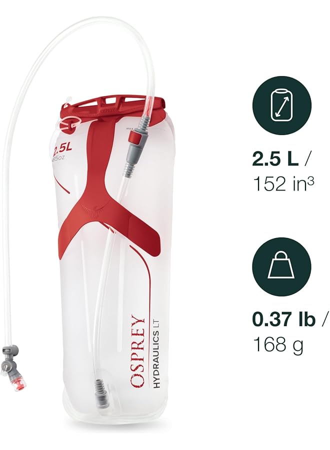 OSPREY Hydraulics Lt 2.5L Backpack Water Reservoir With Bite Valve - Image 2