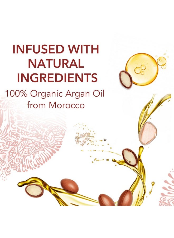 كريم أوف ناتشر جل الشعر Perfect Edges بزيت الأرجان المغربي، ثبات لمدة 24 ساعة مع ترطيب ولمعان غريب، ثبات قوي للغاية، 2.25 أونصة (عبوة واحدة)  - Image 4