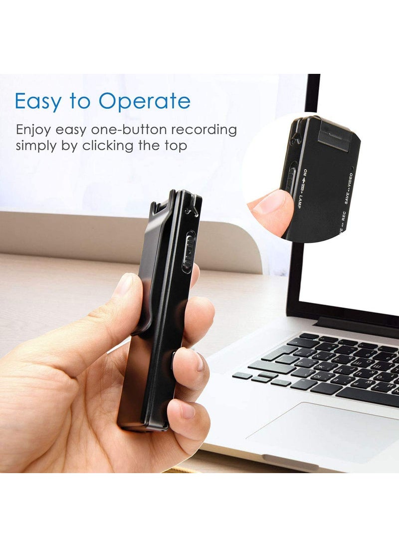 TECHNOVIEW TECHNOVIEW Wired 1080p 5MP 110 Viewing Area A3 Body Camera Portable Device with Long Working Nigh Lamp Motion Activated Indoor and Outddor Security Cam A3 Black  - Image 4