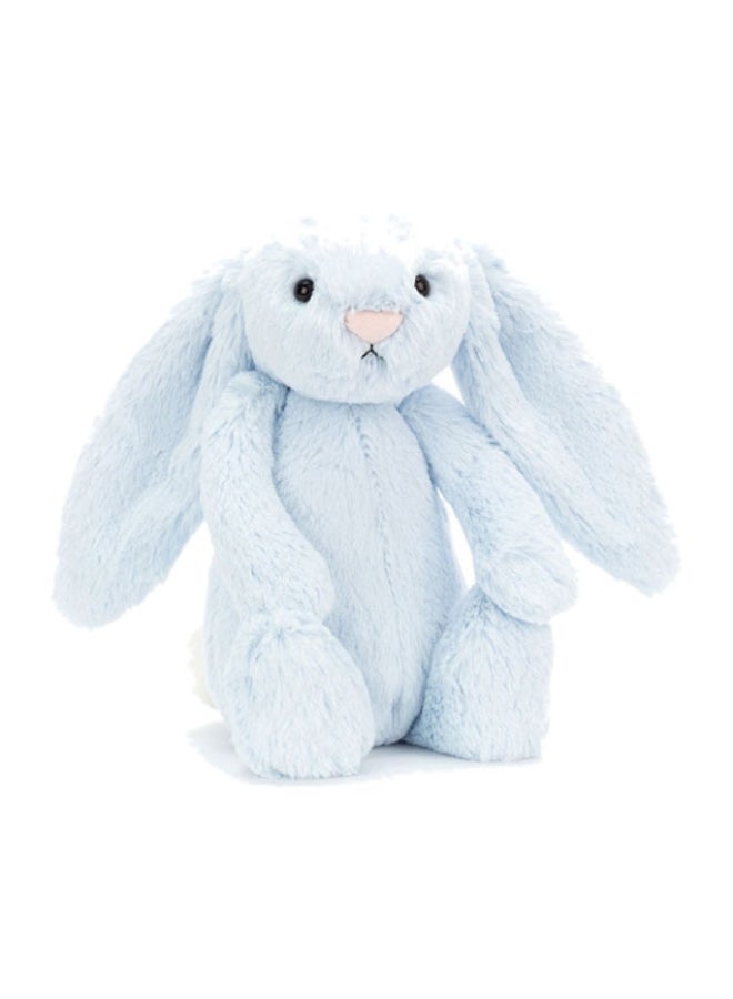 Jellycat Bashful Blue Bunny Plush – Soft Stuffed Toy with Cordy Legs, Cute Valentine’s Gift for Kids & Adults, Collectible Jellycat, 28cm - Image 1