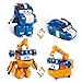SUPER WINGS ألعاب سوبر وينغز القابلة للتحويل مجموعة اللعب 5 في 1 مارتى ولوسى طائرات شخصيات قابلة للتحويل مجموعة 2 في 1 ألعاب إنقاذ للأطفال من 3 إلى 6 سنوات - Image 2