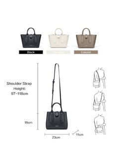Bostanten BOSTANTEN LiloBag – Women's Stylish Black Handbag & Briefcase | Chic and Functional Office Bag  - Image 2
