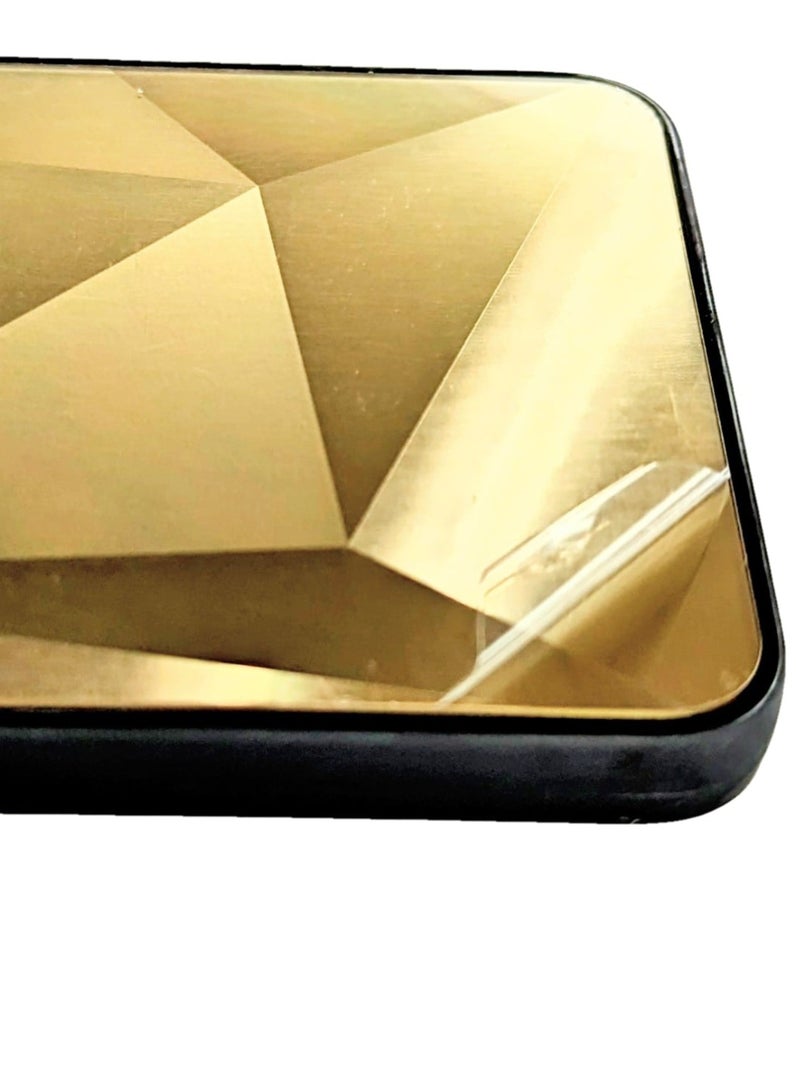 هيكسابيكس جراب Samsung A54 ، جراب هاتف واقٍ لهاتف Samsung A54 ذهبي - Image 2