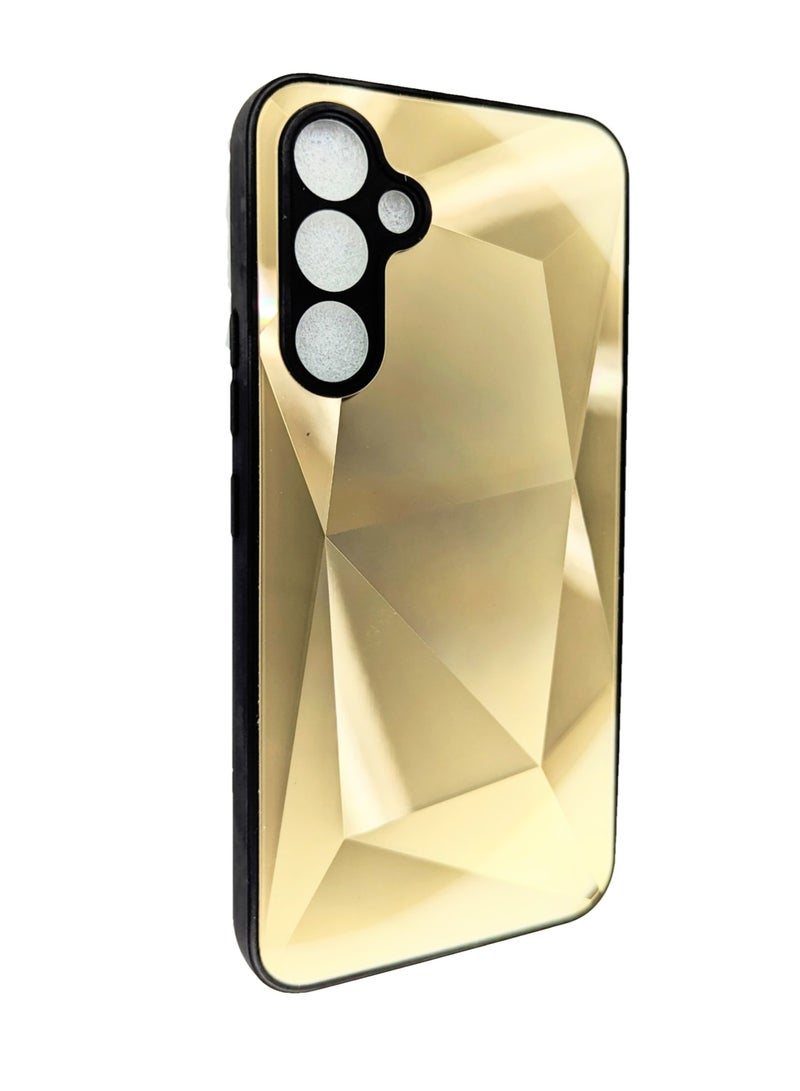 هيكسابيكس جراب Samsung A54 ، جراب هاتف واقٍ لهاتف Samsung A54 ذهبي - Image 1