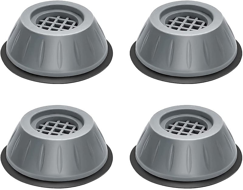 Holy Delight Holy Delight Washing Machine Anti Vibration Pads Washer Foot Pads Dryer Heightening Pads Stabilizer Support Stand for Home Furniture,Oven Stand Pad ;Grey;4 Pcs  - Image 2
