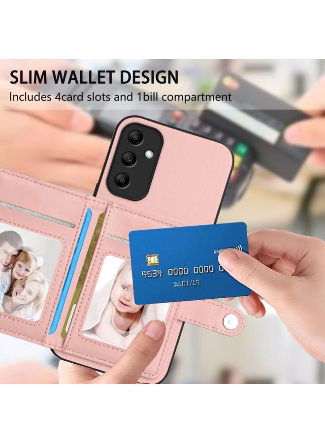 S-TOP Case For Samsung Galaxy A14 5G Button Card Bag RFID Anti-theft Phone Case - Image 5