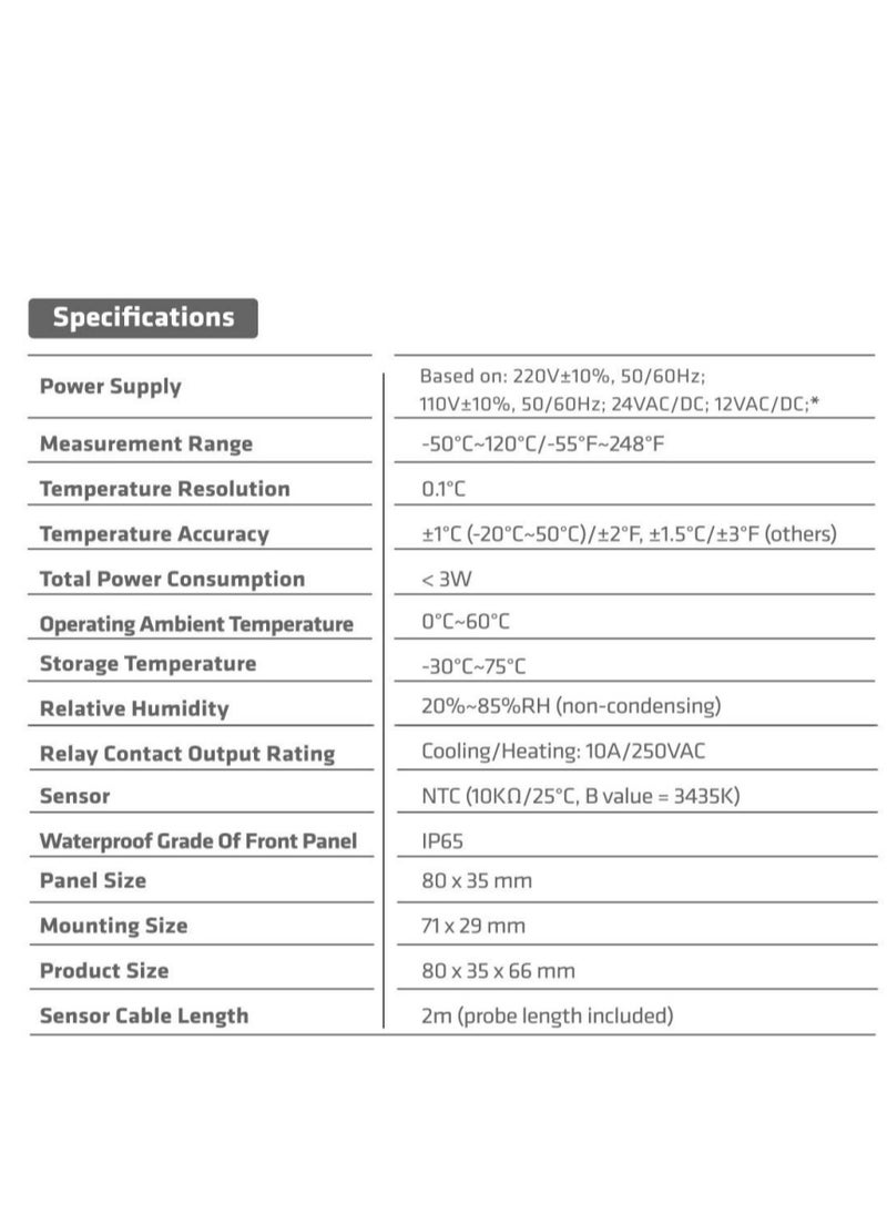 Elitech - Elitech STC-1000HX Temperature Controller STC-1000 2nd Upgraded ℉⇋℃ Fahrenheit Celsius Switchable Origin Digital 110V Thermostat 2 Relays Advanced from STC-1000 New Panel 30% Larger - Image 1
