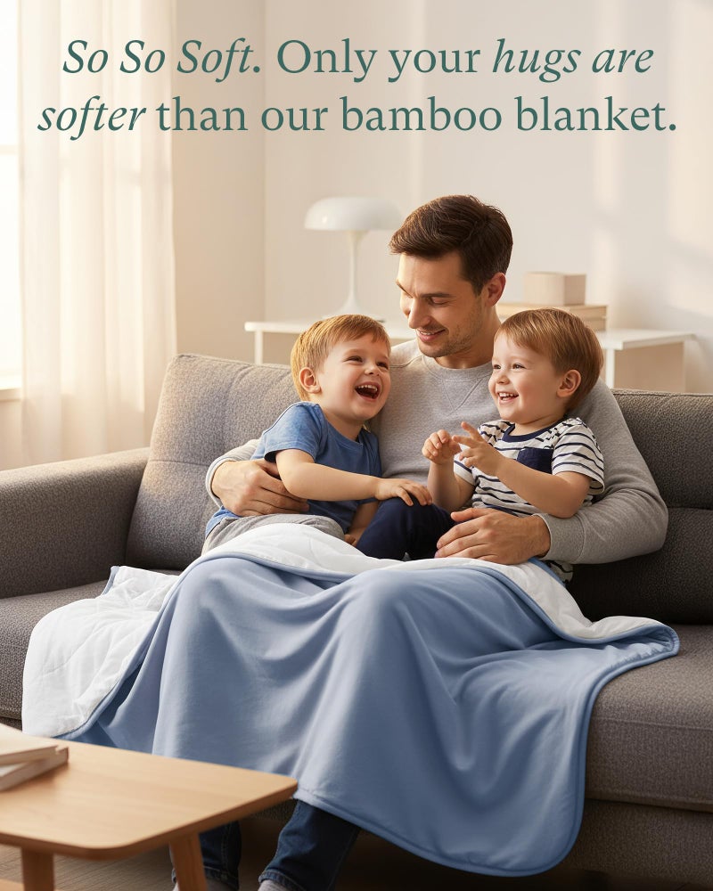 PurComfy Supersoft Toddler Comforter, Premium Bamboo Viscose Crib Blanket, Breathable 1.0 Tog Crib Quilt for All Seasons 39"Ã—55" - Image 3