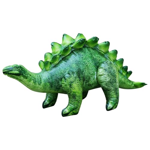 Jet Creations Stegosaurus Inflatable Dinosaur, 20" Tall x 46" Long, Emerald Green. Jurassic-Themed Toy for Ages 3+ - Perfect for Pool Play, Parties, Yard Decor, Stage or Photo Prop. 1 pc - Image 1