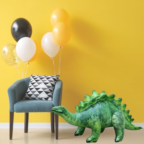 Jet Creations Stegosaurus Inflatable Dinosaur, 20" Tall x 46" Long, Emerald Green. Jurassic-Themed Toy for Ages 3+ - Perfect for Pool Play, Parties, Yard Decor, Stage or Photo Prop. 1 pc - Image 4