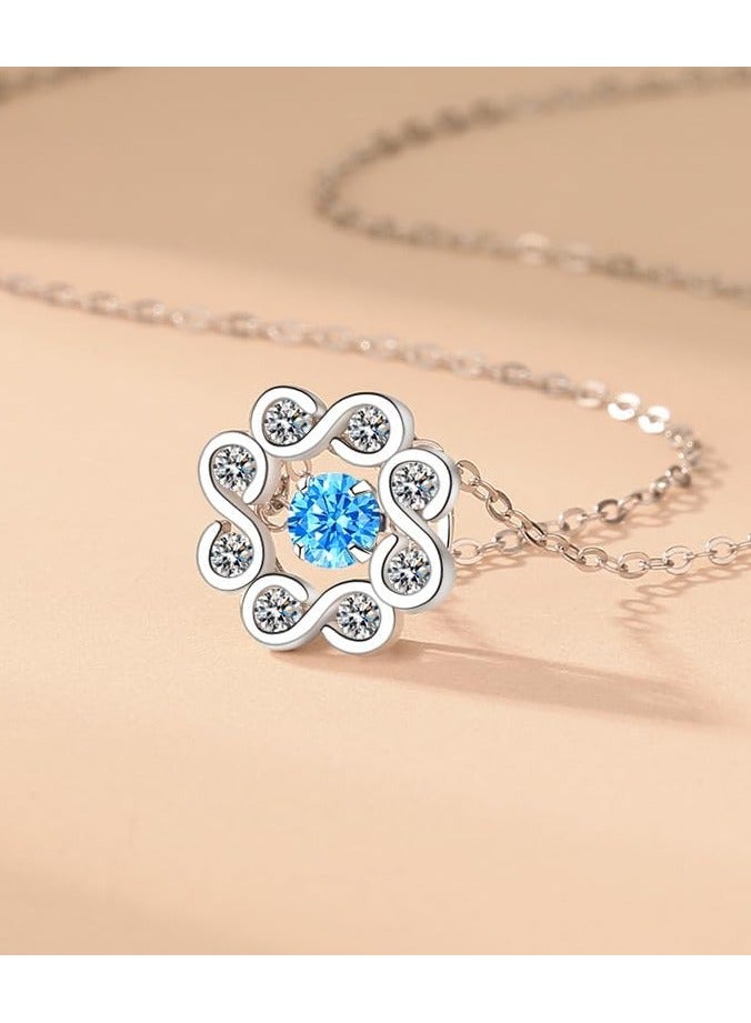 J.Rosée Swarovski Elements Crystal 925 Sterling Silver Pendant Necklace for Women Gift Packing J.Rosée Fashion Jewelry JR-1038 - Image 2
