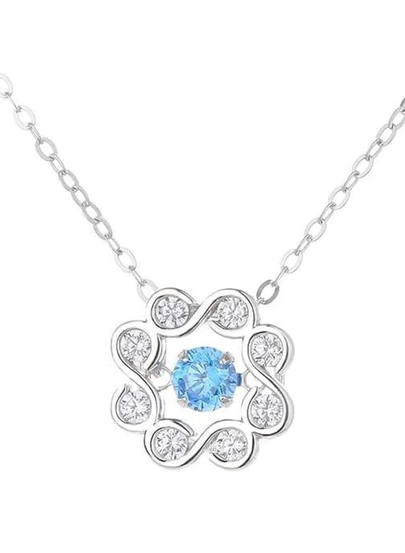 J.Rosée Swarovski Elements Crystal 925 Sterling Silver Pendant Necklace for Women Gift Packing J.Rosée Fashion Jewelry JR-1038 - Image 1
