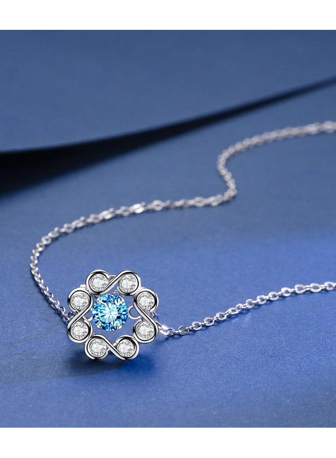 J.Rosée Swarovski Elements Crystal 925 Sterling Silver Pendant Necklace for Women Gift Packing J.Rosée Fashion Jewelry JR-1038 - Image 4