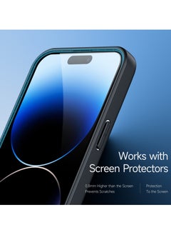 DUX DUCIS DUX DUCIS Aimo Cover for the iPhone 14 Pro mobile phone, compatible with MagSafe, a slim, transparent matte cover made of TPU, polycarbonate, polypropylene, silicone - black  - Image 5