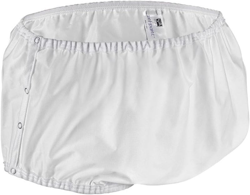 Salk Sani-Pant Cover-Up Diaper Cover, Snap-On, Medium, Each