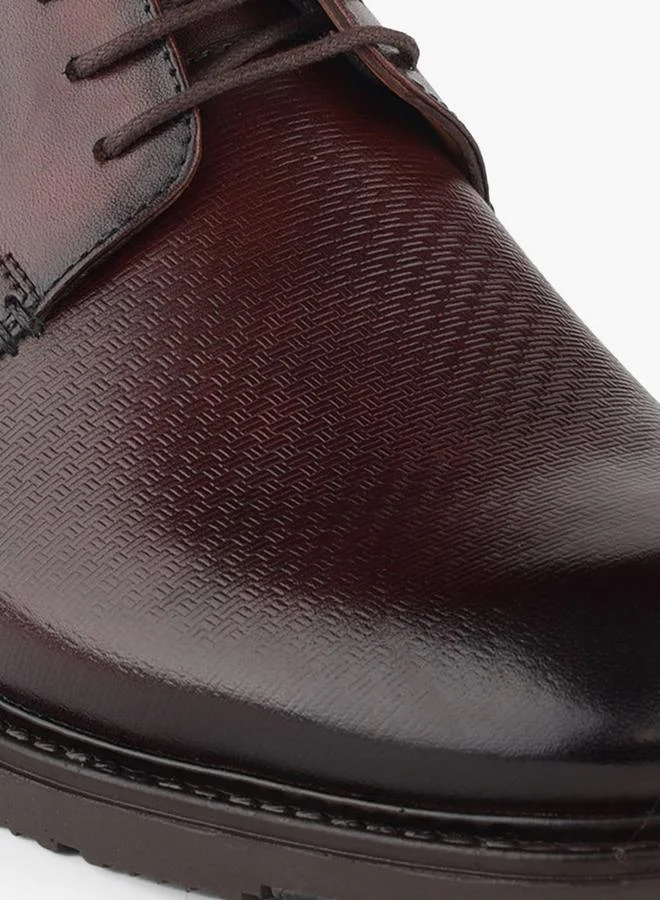 DUCHINI BROWN Men Lace-Up Derby Shoes for Men | Best Price UAE