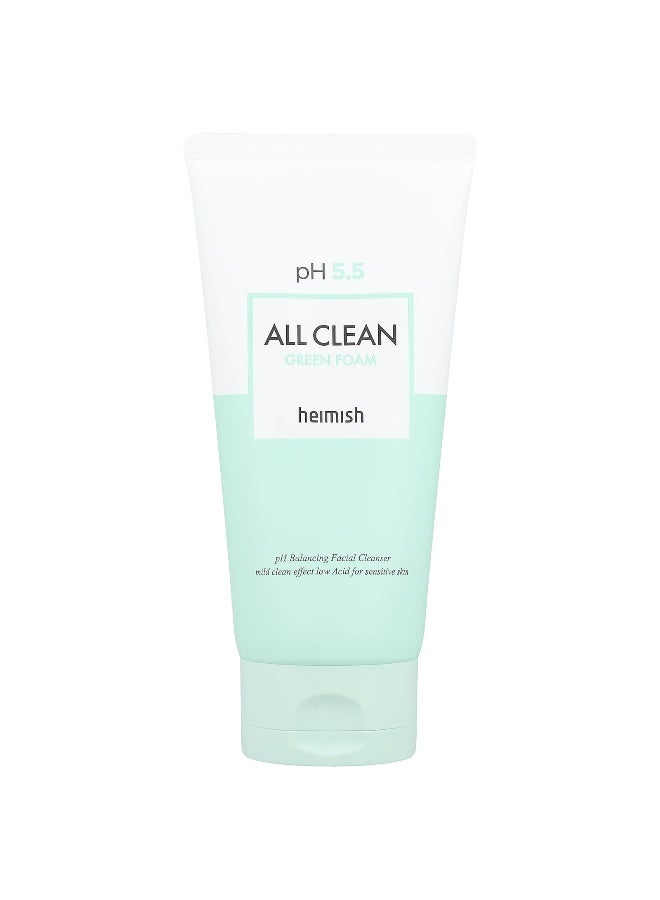 Heimish, All Clean Green Foam Facial Cleanser, 5.29 oz (150 g) - Image 1