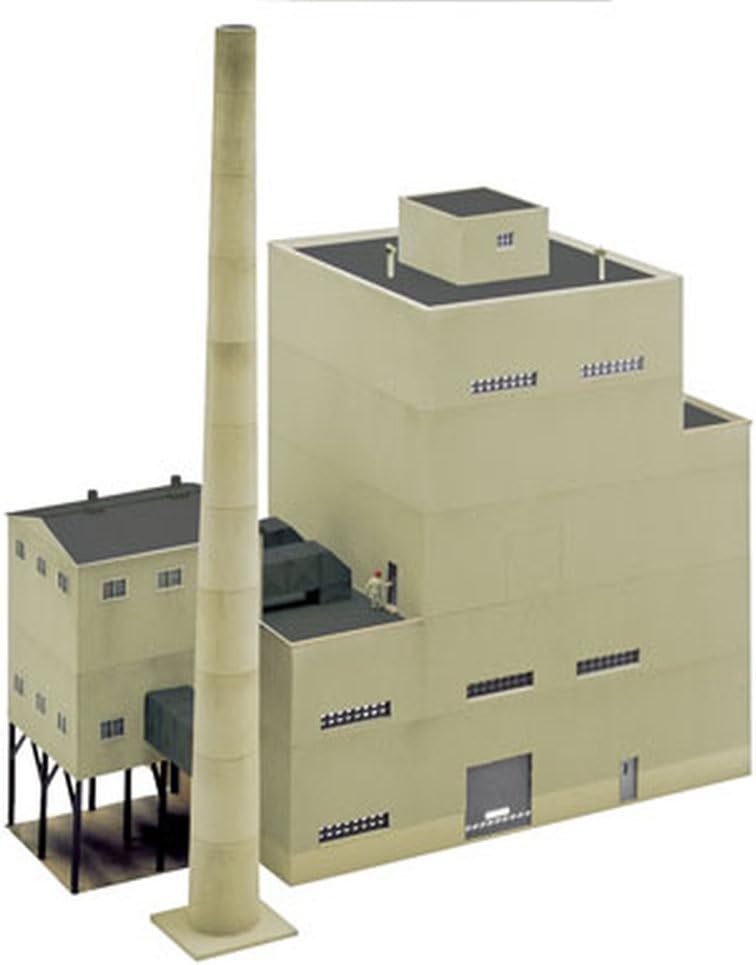 Cornerstone Walthers Metro Power & Light Kit - Model Train Building
