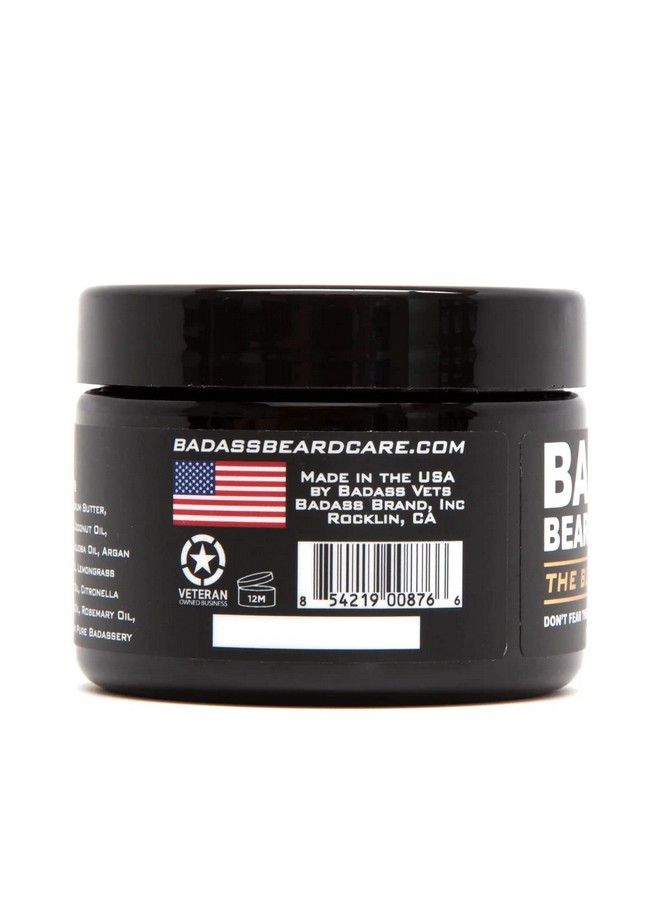Badass Beard Care Beard Butter For Men The Bushwhacker 3 Oz Made Of Natural Ingrediens For Healthy Soften And Itchness Free Beard And Mustache - Image 4