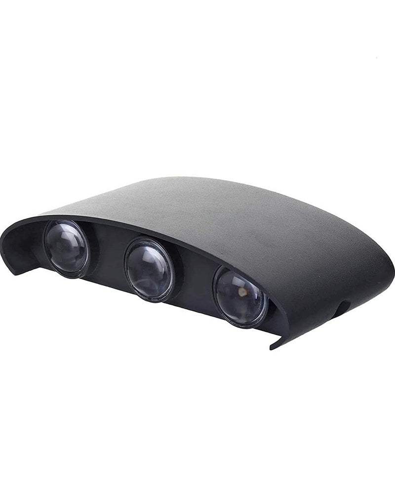 Groeien 6 watts LED Waterproof Indoor/ Outdoor Up Down Wall Lamp (Warm White,Metal) - Image 5