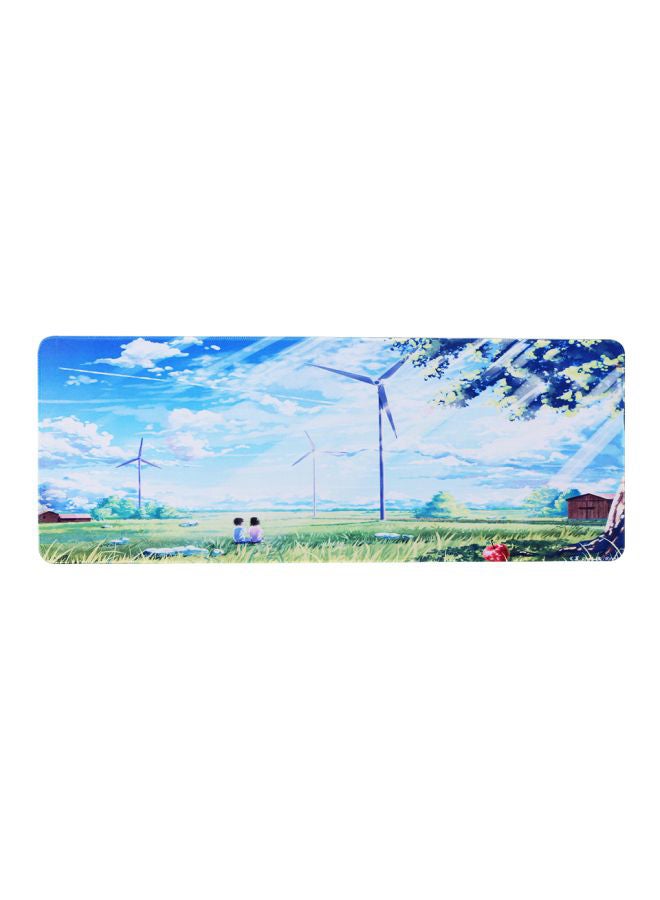 NIBEMINENT Anti-Slip Mouse Mat Blue  - Image 1