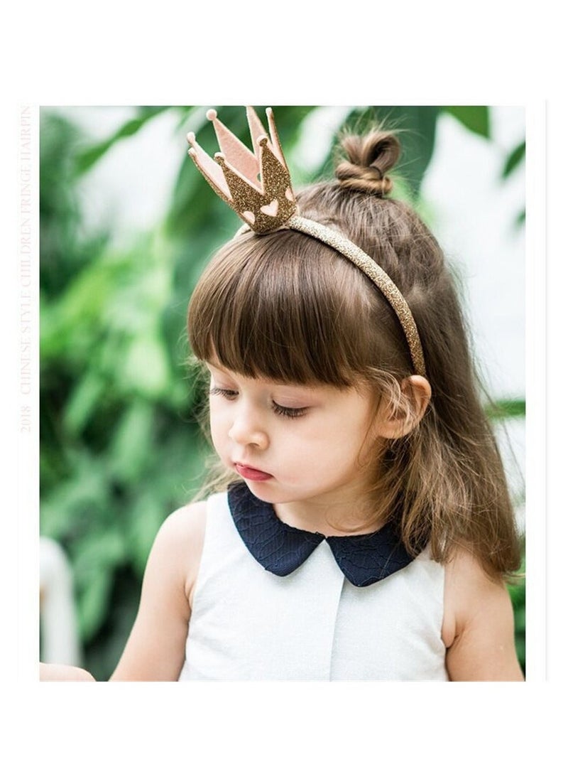 Generic - Gold Tiny Queen of Hearts Crown, Queen of Hearts Costumes, Alice in Wonderland Cosplay, and Villains Costumes, Ideal Costume Accessories for Women - Image 1
