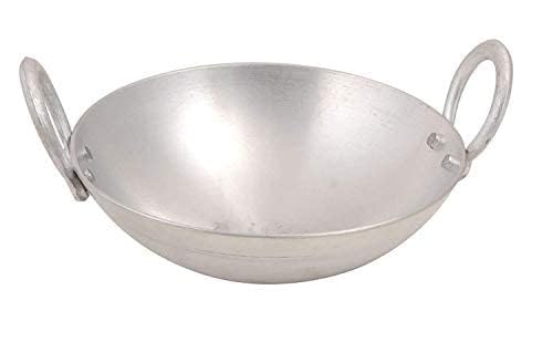 RJ kitchenware Store Aluminium kadhai Premium Range of Aluminum Deep Kadai | Non Induction | Non Stick | Deep Cooking (25 Liter) - Image 1