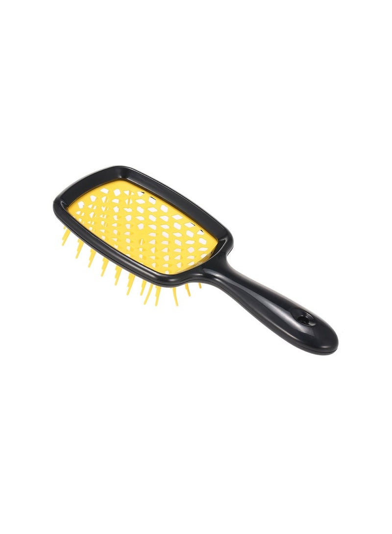 أوريتي فرشاة شعر مضادة للكهرباء الساكنة لفك تشابك الشعر، صفراء، 20×4×9 سم - Image 2