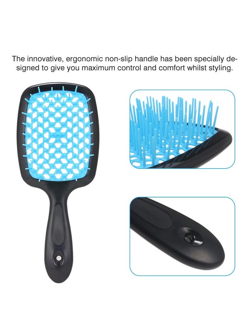 أوريتي فرشاة شعر مضادة للكهرباء الساكنة لفك تشابك الشعر، صفراء، 20×4×9 سم - Image 3