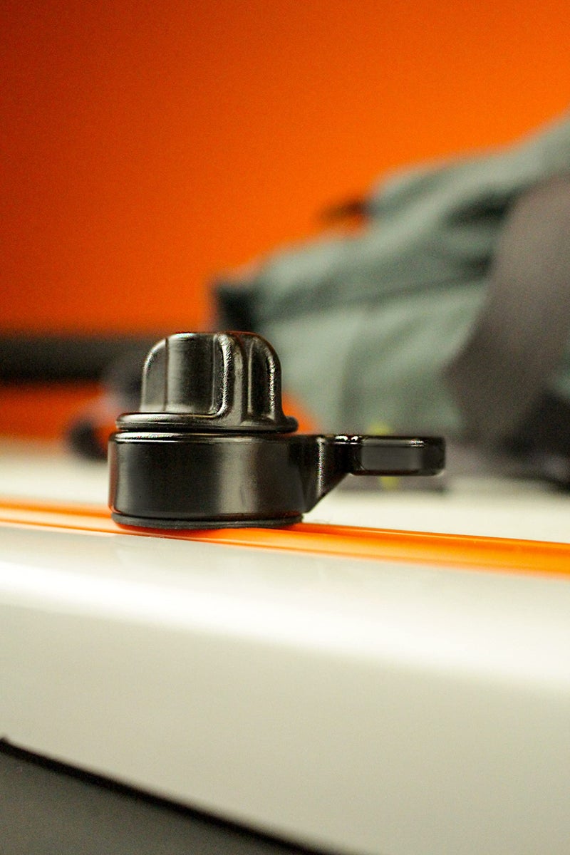 YakAttack Horizontal Tie-Downs - 2 Pack | Kayak Track Mount Anchors for Crates, Bags & Bungee | Compatible with MightyMount, GearTrac & Most Factory Tracks | Made in USA - Image 3