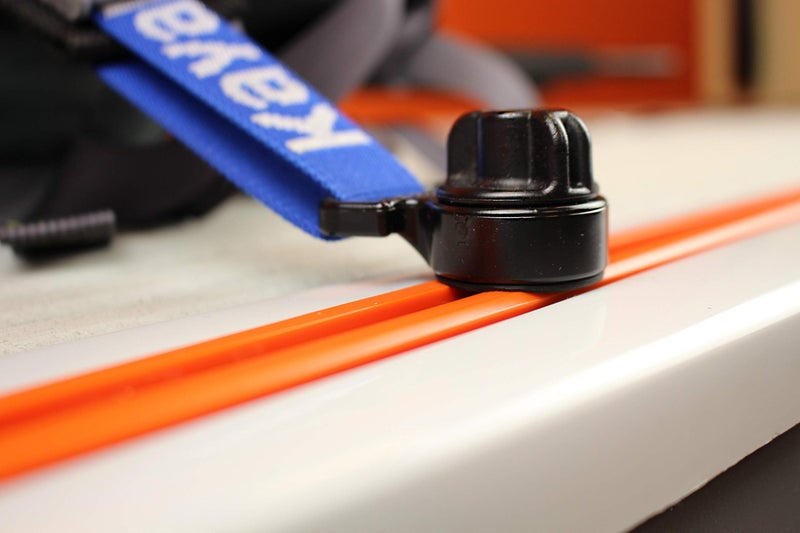 YakAttack Horizontal Tie-Downs - 2 Pack | Kayak Track Mount Anchors for Crates, Bags & Bungee | Compatible with MightyMount, GearTrac & Most Factory Tracks | Made in USA - Image 4