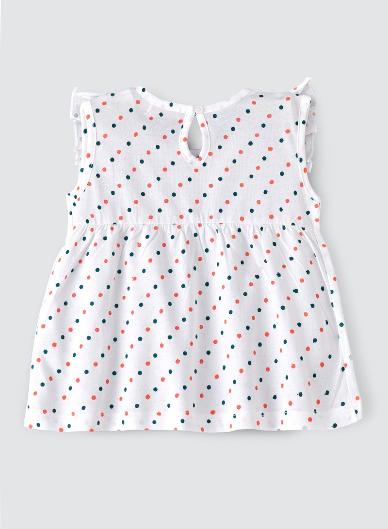 جيلين تيشيرتات قطنية مريحة للبنات بطبعات مرحة وصيفية من صن شاين سكواد - Image 2