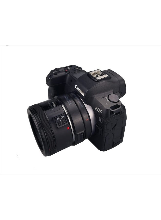YKEASU - Ykeasu EF-EOS R Mount Adapter for Canon EF/EF-S Lens to Canon EOS R RP R5 R6 Mirrorless Digital Camera … - Image 1