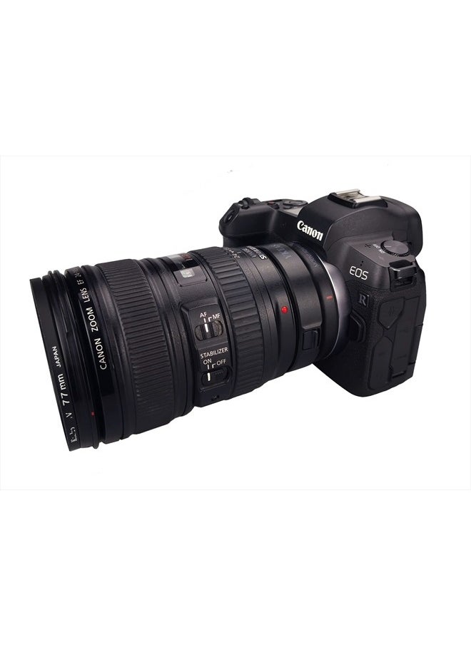 YKEASU - Ykeasu EF-EOS R Mount Adapter for Canon EF/EF-S Lens to Canon EOS R RP R5 R6 Mirrorless Digital Camera … - Image 1