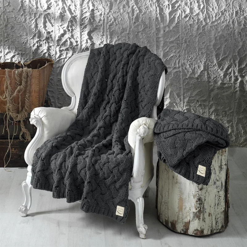 ميسبيغا Serenita Hair Knitted Knitwear Blanket