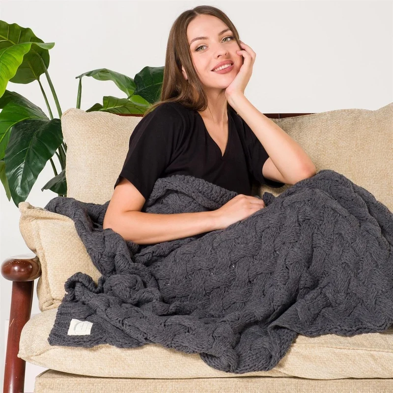 ميسبيغا Serenita Hair Knitted Knitwear Blanket