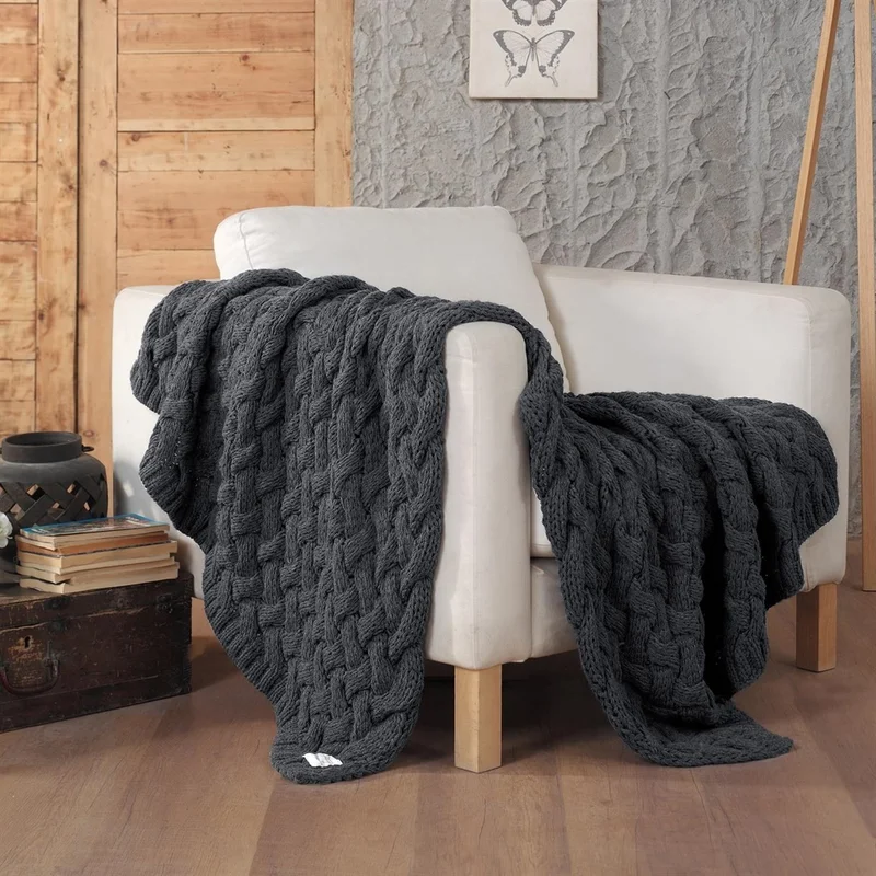 ميسبيغا Serenita Hair Knitted Knitwear Blanket