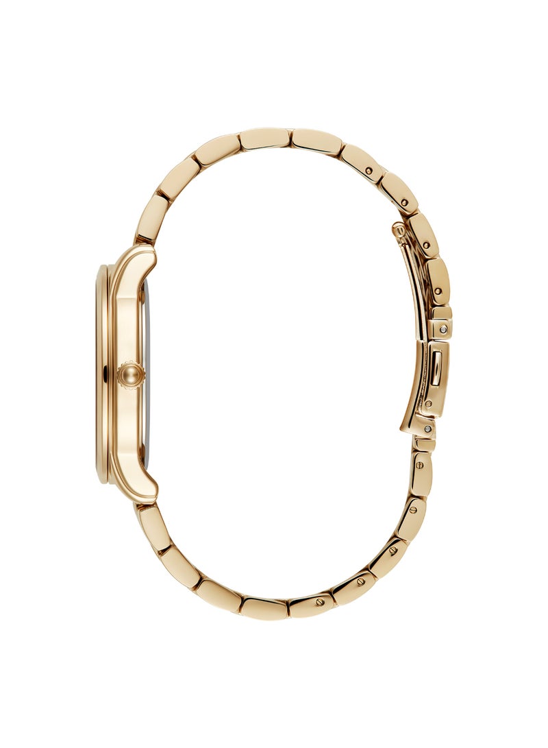 OLIVIA BURTON ROUND ANALOG WOMEN'S ORANGE CASE WATCH - 24000158 - Image 4