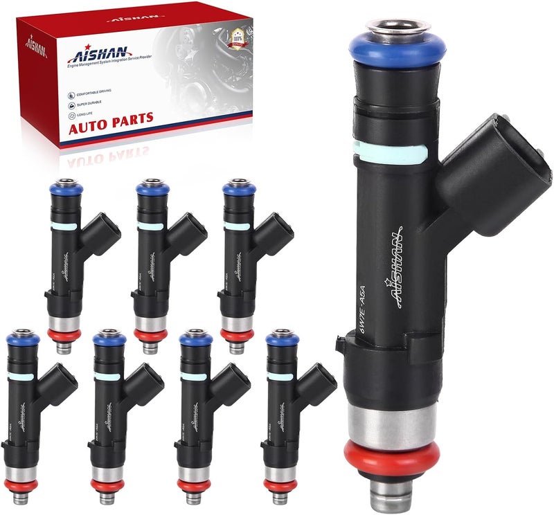 AISHAN 8PCS Fuel Injectors for Ford Crown Victoria, Lincoln Town Car, Mercury Grand Marquis V8 4.6L (2006-2010) - Image 1