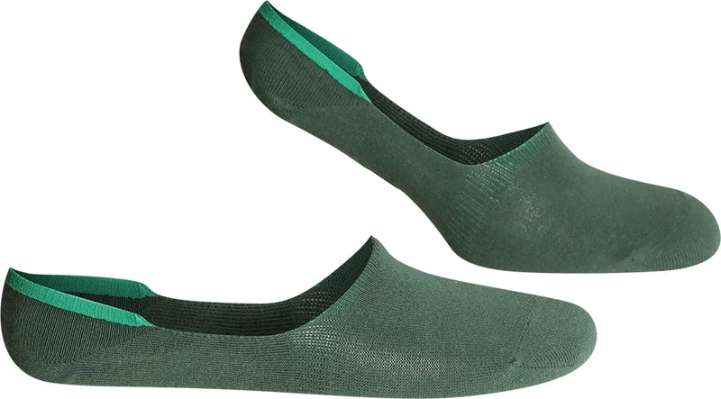نورث ايس 2-pack Ballerina Basic Socks Green - Saks