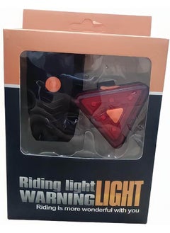 Generic Bike Front Light & Rear Flasher For Bikes With Usb Charger  - Image 1
