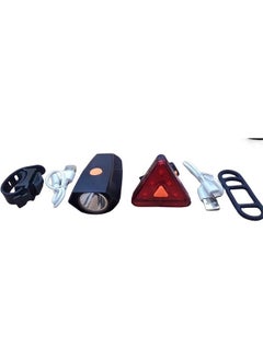 Generic Bike Front Light & Rear Flasher For Bikes With Usb Charger  - Image 4